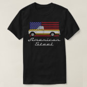 Amerikaans staal2 t-shirt (Design voorkant)