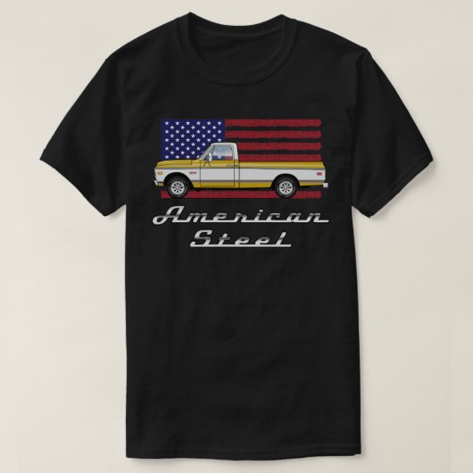 Amerikaans staal2 t-shirt (Design voorkant)
