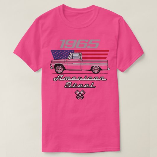 Amerikaans staal t-shirt (Design voorkant)