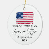 Amerikaans staatsburger Ornament, Amerikaans staat Keramisch Ornament (Links)