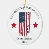 Amerikaans staatsburger Ornament, Amerikaans staat Keramisch Ornament (Links)