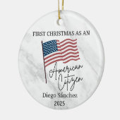 Amerikaans staatsburger Ornament, Amerikaans staat Keramisch Ornament (Links)