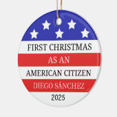 Amerikaans staatsburger Ornament, Amerikaans staat Keramisch Ornament (Links)