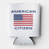 Amerikaans staatsburger VS Vlag Koelbox Blikjeskoeler (Voorkant)