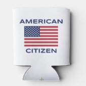 Amerikaans staatsburger VS Vlag Koelbox Blikjeskoeler (Achterkant)