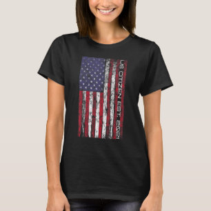 Amerikaans staatsburgerschap 4 juli Patriottische T-shirt