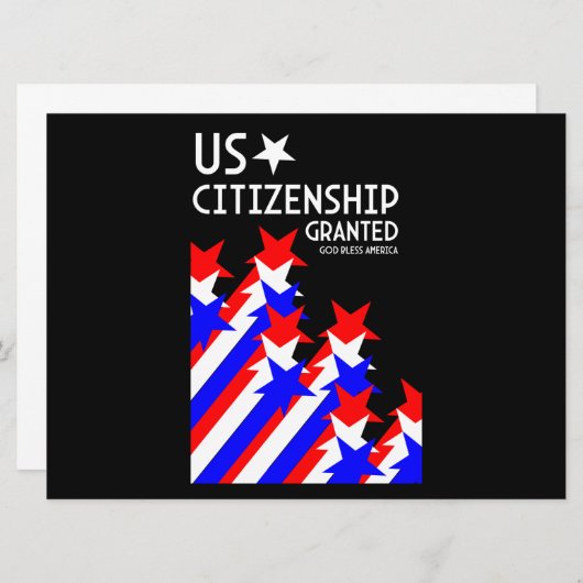 Amerikaans staatsburgerschap verleend (Voorkant / Achterkant)