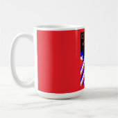 Amerikaans staatsburgerschap verleend koffiemok (Links)