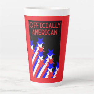 Amerikaans staatsburgerschap verleend latte mok