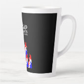 Amerikaans staatsburgerschap verleend latte mok (Rechts)