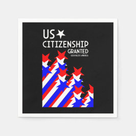 Amerikaans staatsburgerschap verleend servet