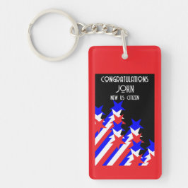 Amerikaans staatsburgerschap verleend sleutelhanger