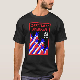 Amerikaans staatsburgerschap verleend t-shirt