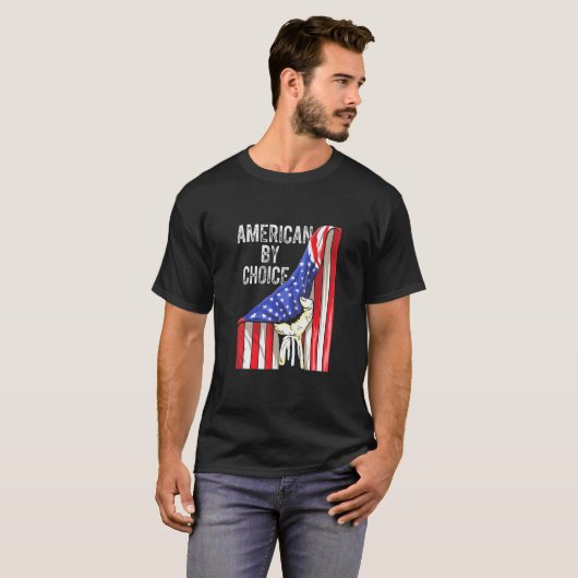 Amerikaans staatsburgerschap vs burgerschap 110 t-shirt (Voorkant volledig)