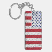 Amerikaans staatsnisch Keycha Sleutelhanger (Voorkant Links)