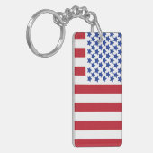 Amerikaans staatsnisch Keycha Sleutelhanger (Voorkant Links)