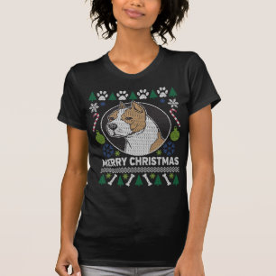 Amerikaans Stafford-Hondenras Oogstrelaas T-shirt