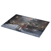 Amerikaans Staffordshire Kerstfeest Seizoen Snijplank (Hoek)