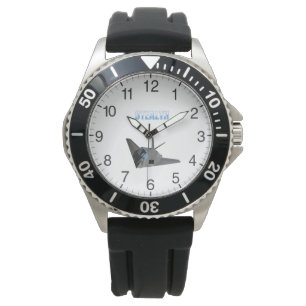 Amerikaans stealth Attack Vliegtuig F-117 Horloge