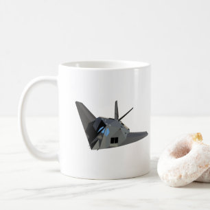 Amerikaans stealth Attack Vliegtuig F-117 Koffiemok