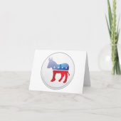 Amerikaans stemsymbool - Hartelijk dank Bedankkaart (Voorkant)