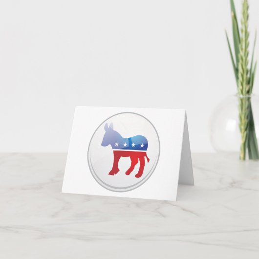 Amerikaans stemsymbool - Hartelijk dank Bedankkaart (Voorkant)