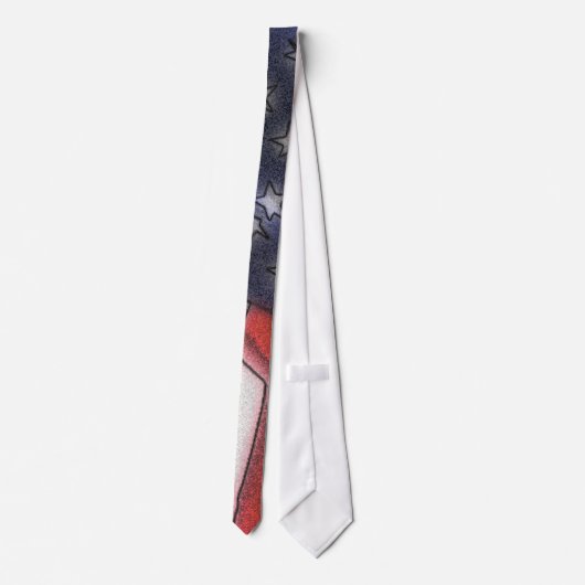 Amerikaans Stropdas van de Vlag (Achterkant)