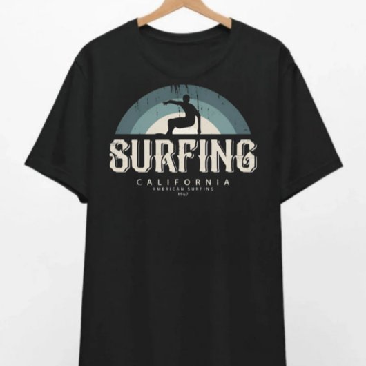 Amerikaans Surfen Californië T-shirt