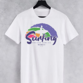 Amerikaans Surfen Hawaii T-shirt
