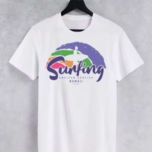 Amerikaans Surfen Hawaii T-shirt