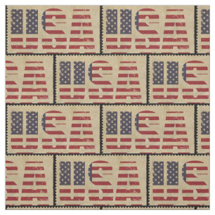 Amerikaans  symbool voor de Amerikaanse vlag Rusti Stof