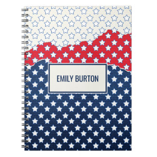 Amerikaans symbool voor sterren notitieboek