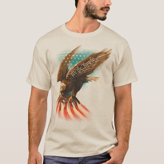  Amerikaans T-shirt (Voorkant)
