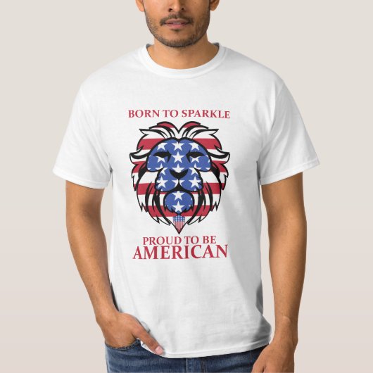Amerikaans T-shirt (Voorkant)