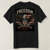 Amerikaans T-shirt (Design achterkant)