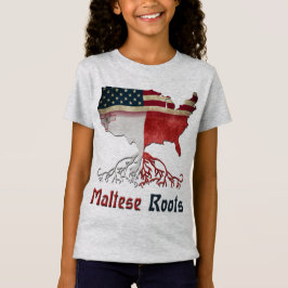 Amerikaans T-shirt van Maltese wortelen
