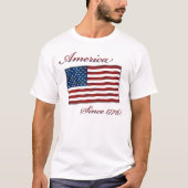 -Amerikaans T-shirt van Onafhankelijkheid (Voorkant)