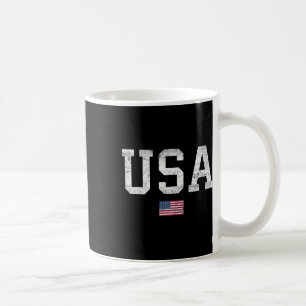 Amerikaans T-shirt vrouwen mannen kinderen patriot Koffiemok