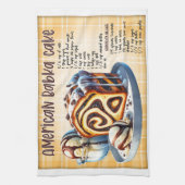 Amerikaans taartrecept voor babka theedoek (Verticaal)