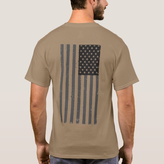 Amerikaans tactisch T-shirt (Achterkant)