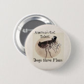 Amerikaans talent ronde button 5,7 cm (Voorkant /achterkant)