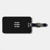 Amerikaans team dat Cowboys oproept Bagagelabel (Achterkant horizontaal)