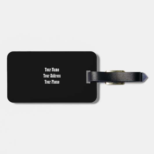 Amerikaans team dat Cowboys oproept Bagagelabel (Achterkant horizontaal)