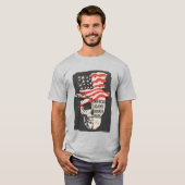 Amerikaans tegen Banker Wars #WWIII t-shirt (Voorkant volledig)