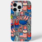 Amerikaans thema Case-Mate iPhone case (Achterkant)