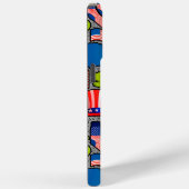 Amerikaans thema Case-Mate iPhone case (Achterkant / Rechts)