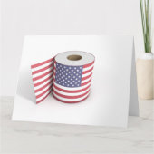 Amerikaans toiletpapier kaart (Voorkant)