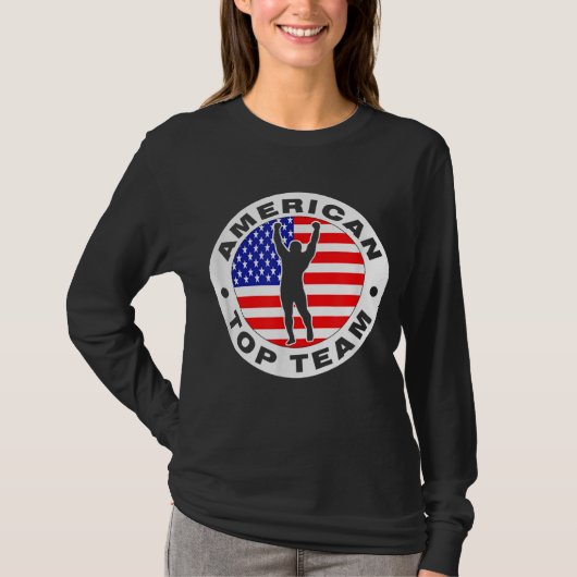 Amerikaans topteam jiu jitsu t-shirt (Voorkant)