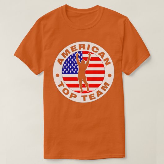 Amerikaans topteam jiu jitsu t-shirt (Design voorkant)