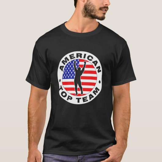 Amerikaans topteam jiu jitsu   t-shirt (Voorkant)